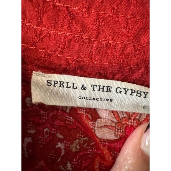 Spell & The Gypsy Jewel Soiree Dress Size Large - Picture 4 of 7